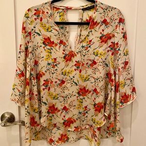 Zara Floral Blouse